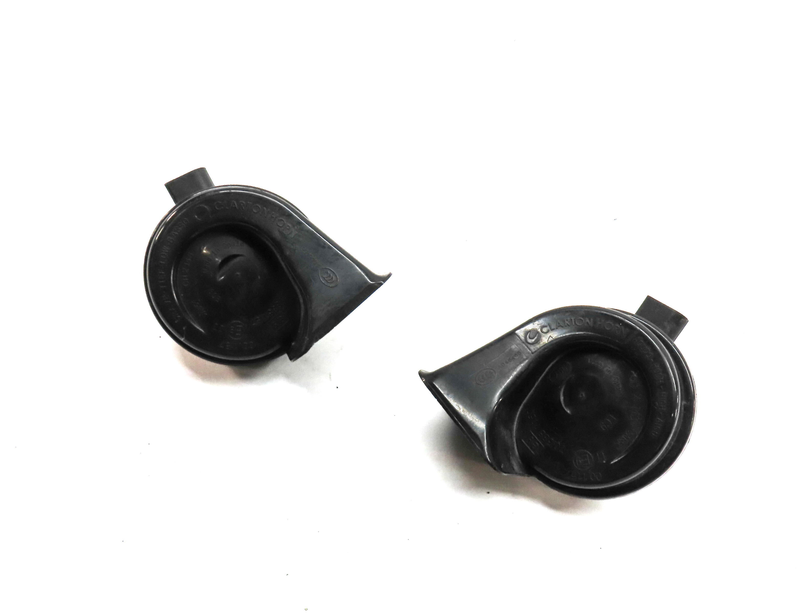 09-17 BMW 6 7 SERIES (F01 F06) LEFT & RIGHT LOW & HIGH TONE HORN SET 2 — exact item pictured